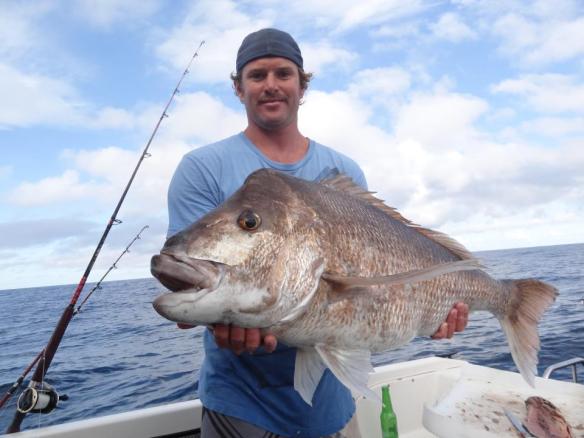 Richard Cowie, Winner, Moana Nui Inaugural Season, 22 lb Snapper