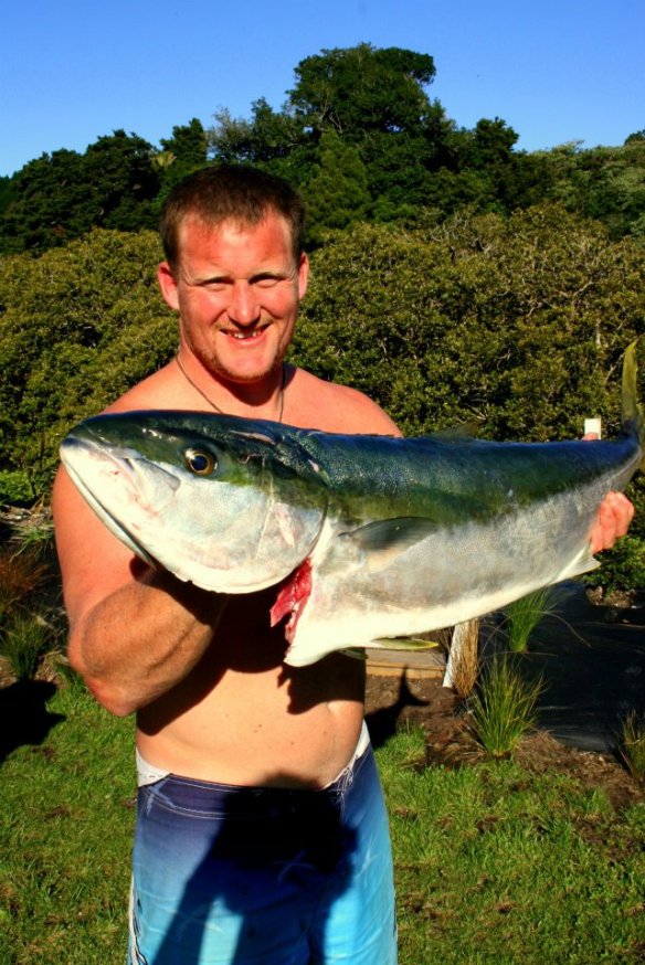 Winston Cowie 24lb Kingfish, December 2012