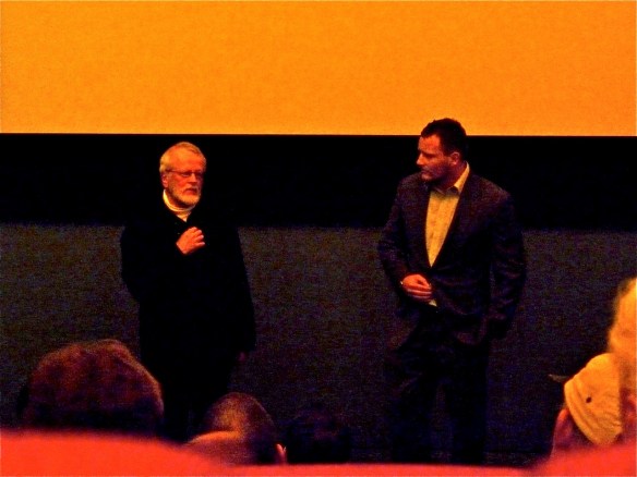David Sims and Winston Cowie at the Mystery of Midge Bay premiere in Matakana David Sims and Winston Cowie at the Mystery of Midge Bay premiere in Matakana