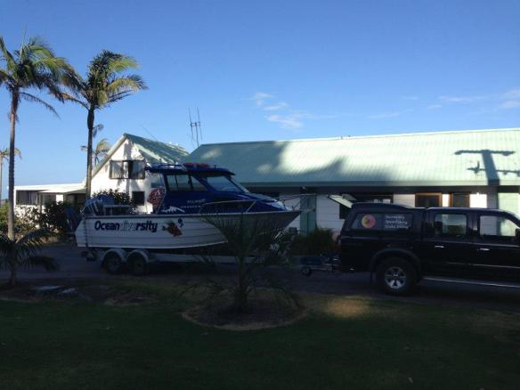 Oceandiversity Sea Adventures Charters, Whangarei - SCUBA, Snorkel and Spearfishing. Skipper Blair Jones