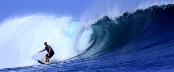 Winston Cowie surfing GLand, Indonesia