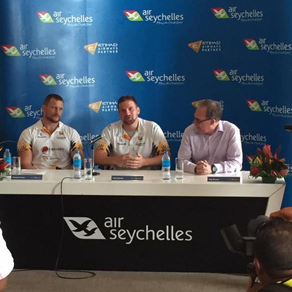Air Seychelles Mike Ballard Foundation Press Conference