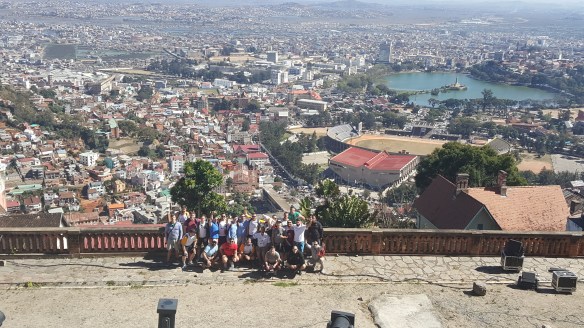 Air Seychelles Mike Ballard Foundation Conquistadors in Antananarivo