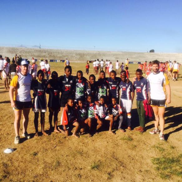 Adam Telford, retiring UAE captain, was a fantastic asset to the mission, the Jebal Ali Dragons kit very popular